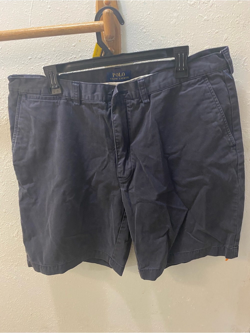 Ralph Lauren Polo Men’s Navy Flat-Front Chino Shorts